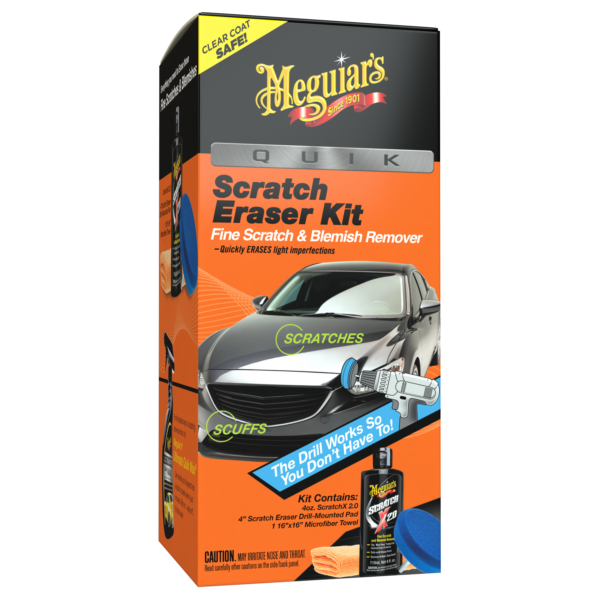 Meguiar's Quik Eraser Kit 118 ml + foampad + microvezeldoek