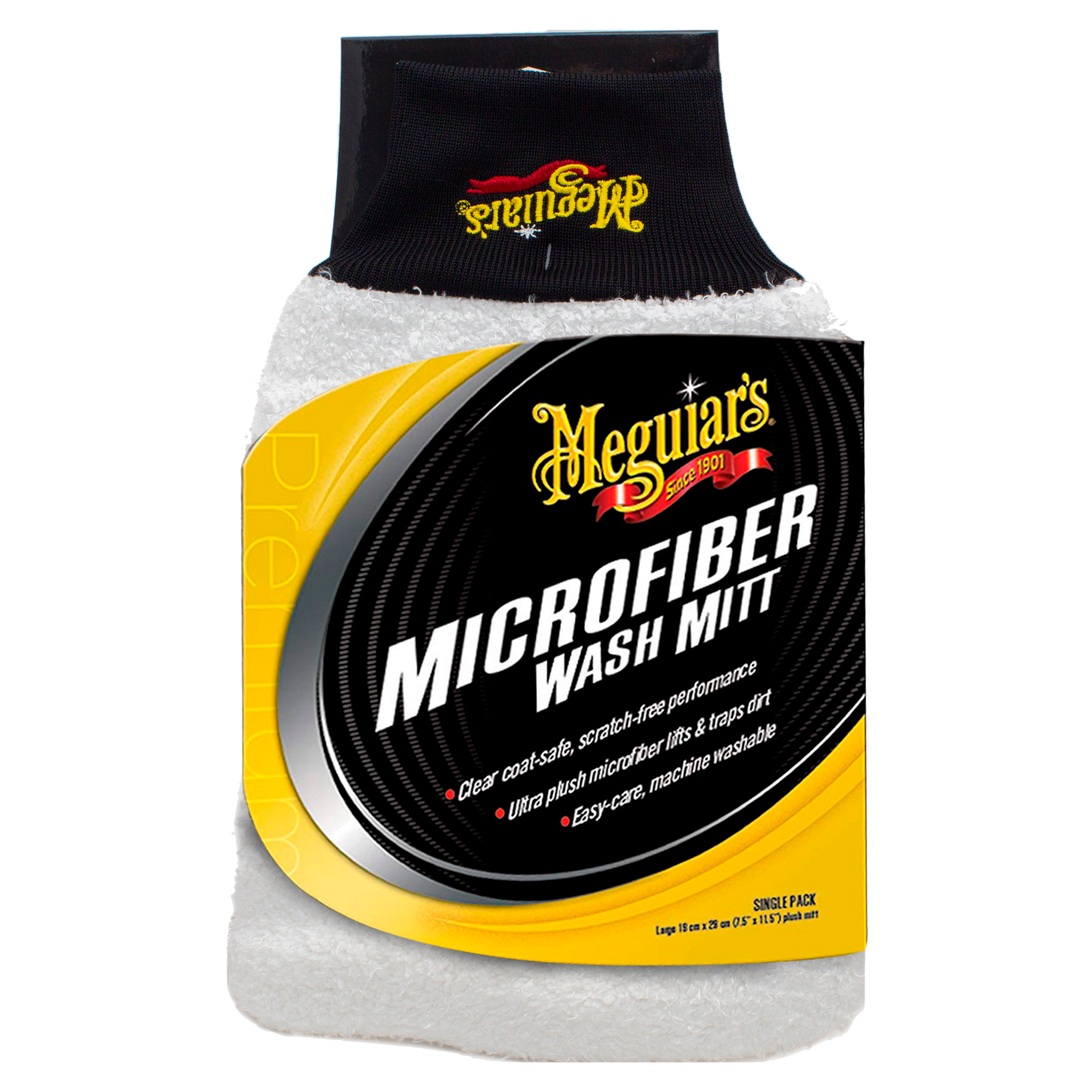 Meguiar’s Microfibre Wash Mitt 20cm x 28cm x 4cm