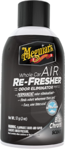 Meguiar's Air Refresher : Odor Eliminator Black Chrome 60 ml