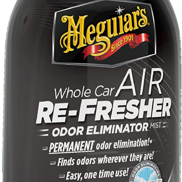 Meguiar's Air Refresher : Odor Eliminator Black Chrome 60 ml